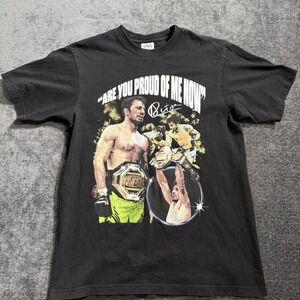 Alexandre Pantoja x Full Violence Black T-Shirt Men's Size Large Proud Of Me Now